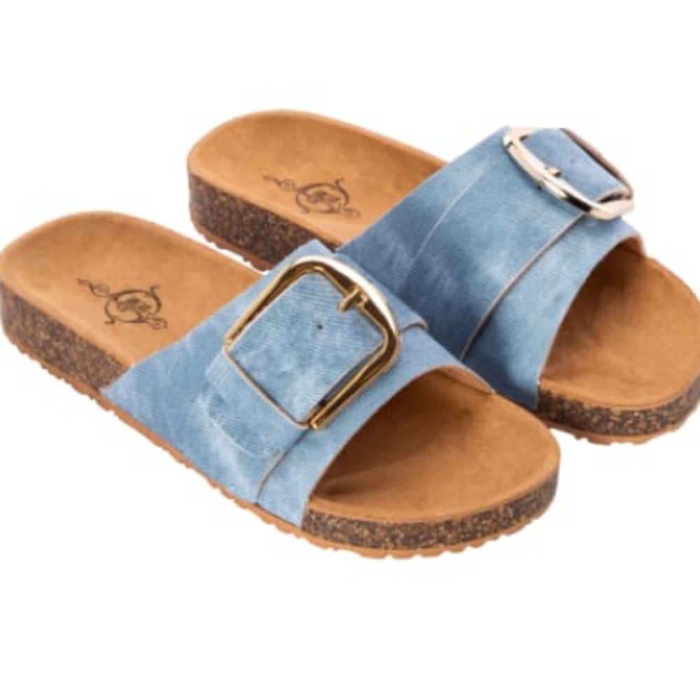 Denim sandels